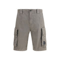 C.P. Company Graue Cargoshorts aus Baumwolle