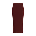 Max Mara Bordeaux Viskose Sweatshirt