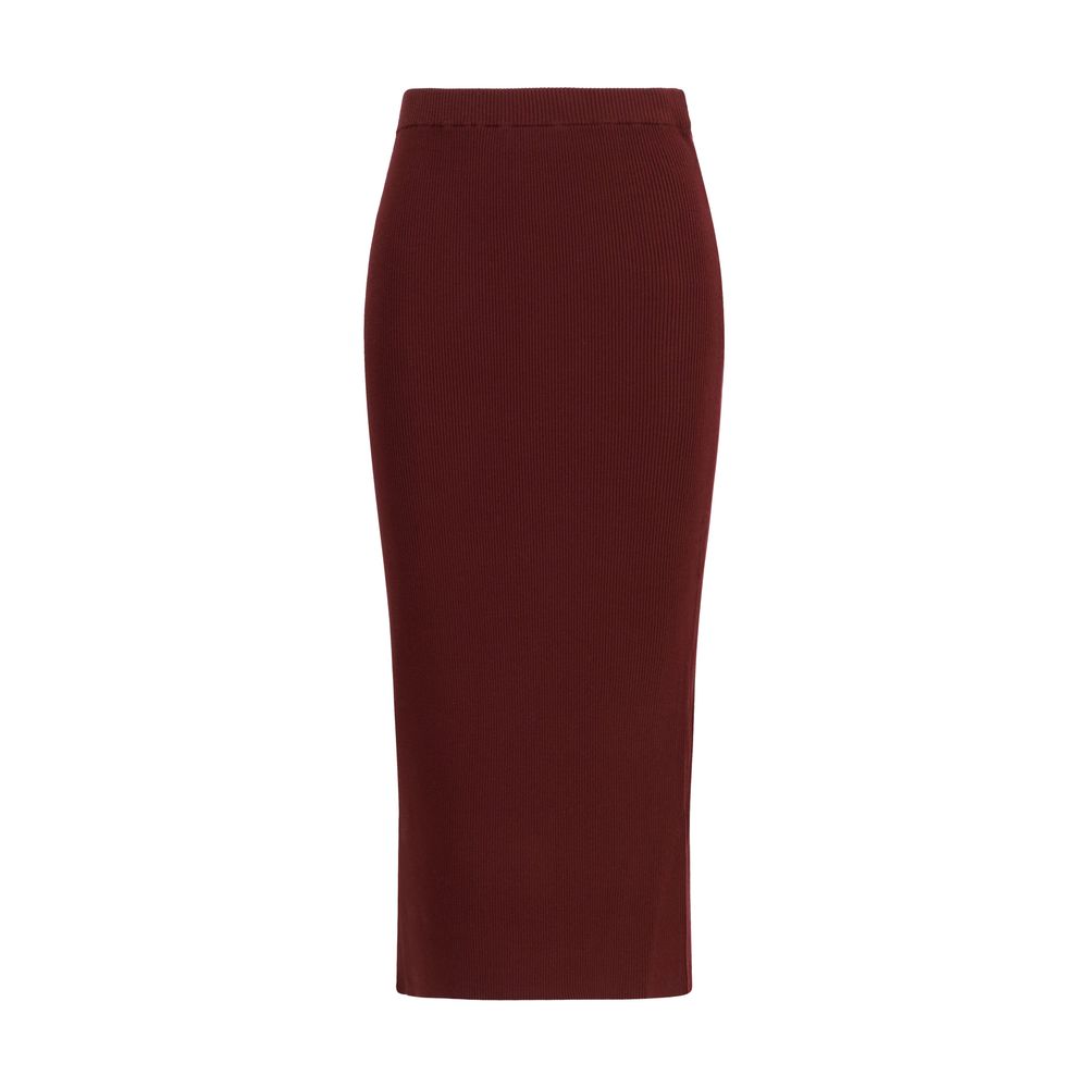 Max Mara Bordeaux Viskose Sweatshirt