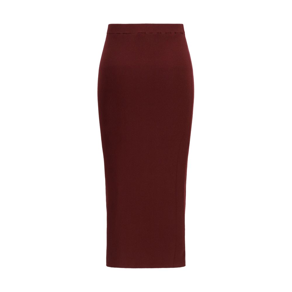 Max Mara Bordeaux Viskose Sweatshirt