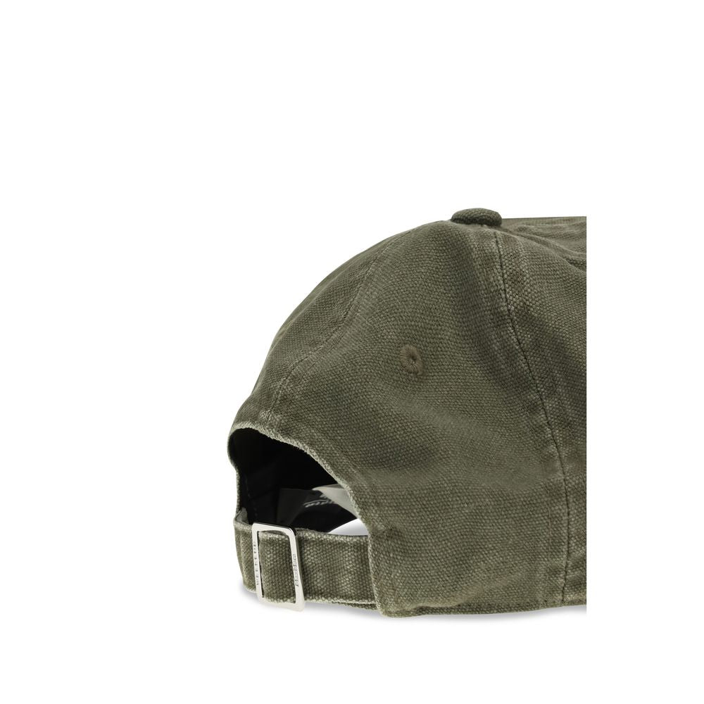 Max Mara Zweifarbige Baumwollkappe (Baseball Cap)