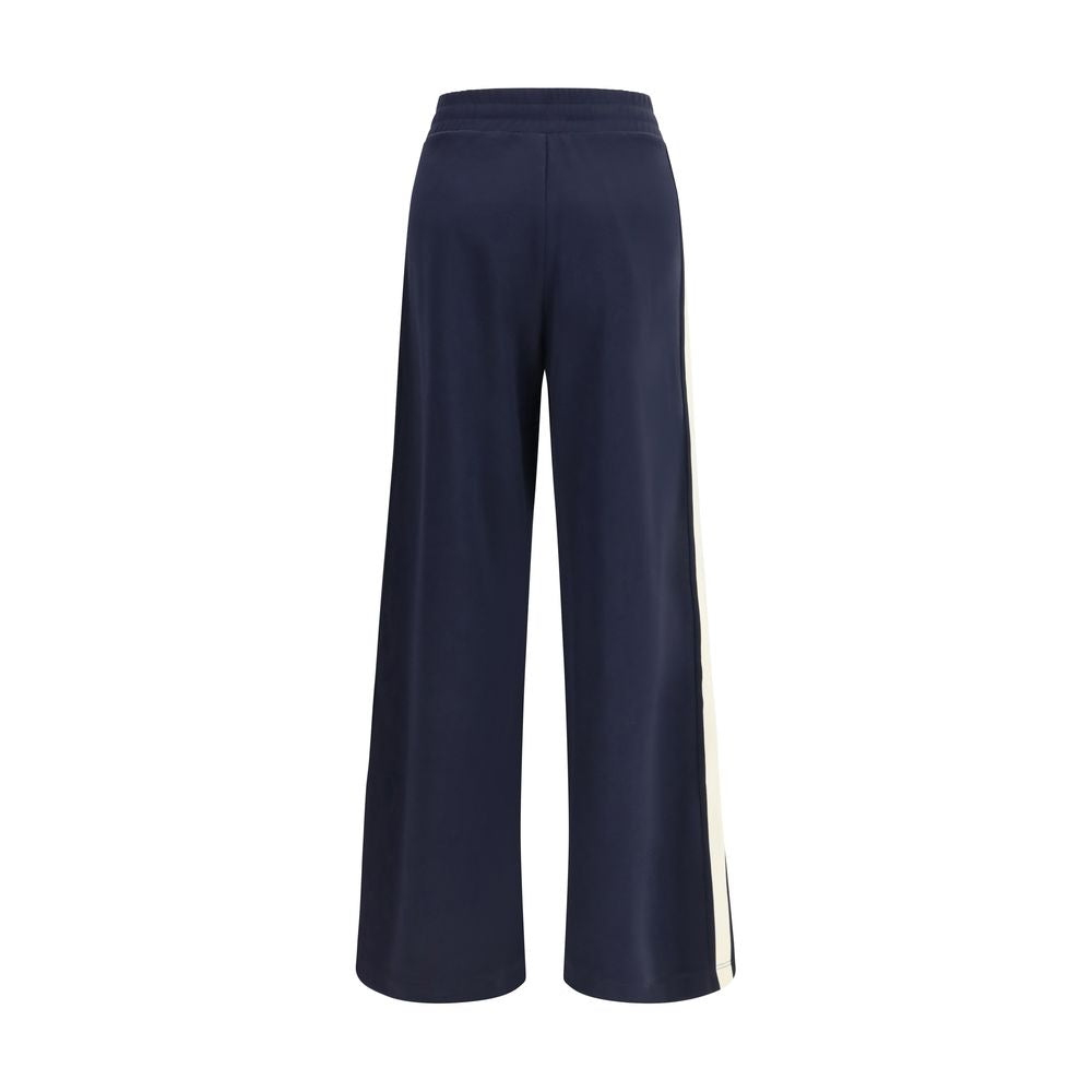 Max Mara Blaue Baumwoll-Freizeithose