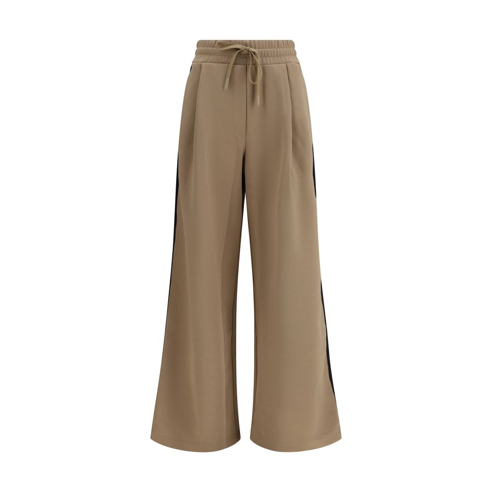 Max Mara Beige Baumwollhose für die Freizeit
