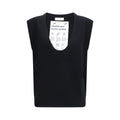 Extreme Cashmere Black Spandex Sweatshirt