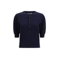 Extreme Cashmere Blauer Kaschmirpullover