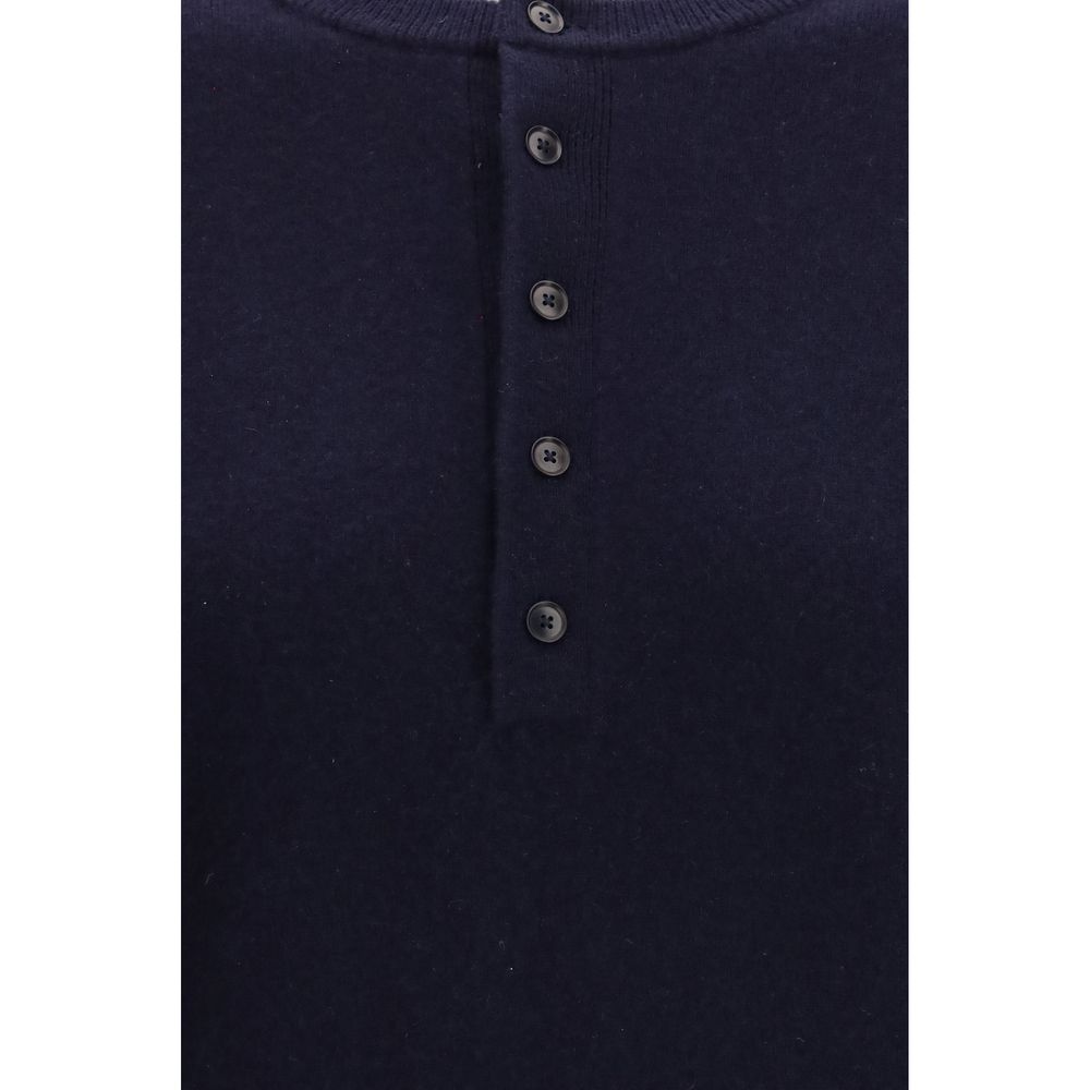 Extreme Cashmere Blauer Kaschmirpullover