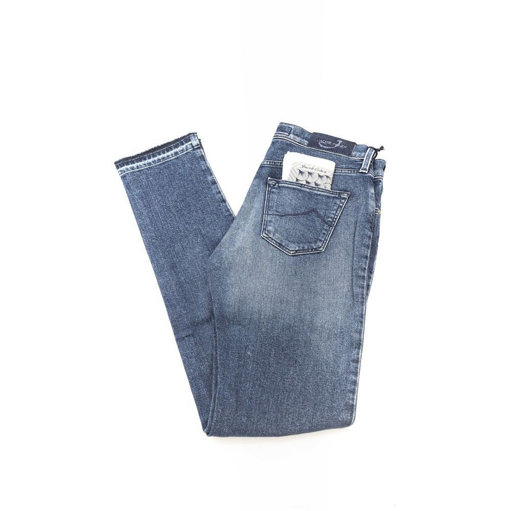 Jacob Cohen Blaue Baumwoll-Jeans für Damen
