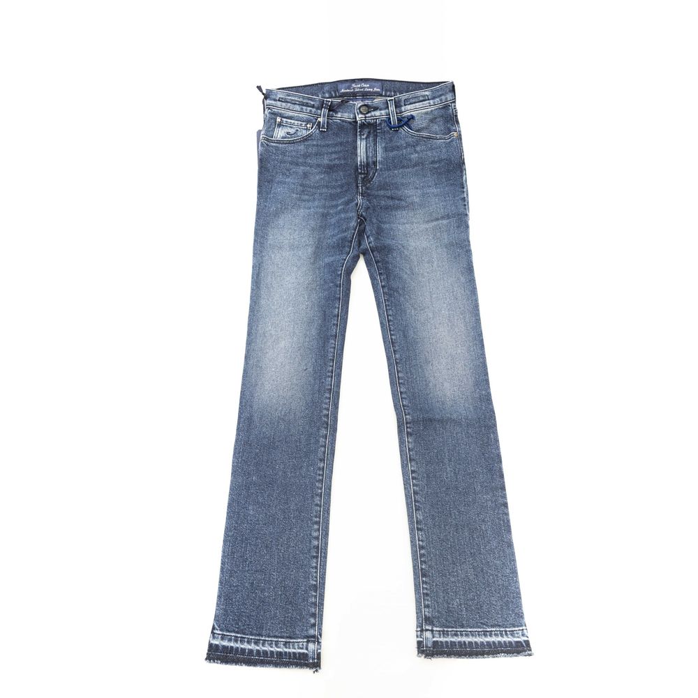Jacob Cohen Blaue Baumwoll-Jeans für Damen