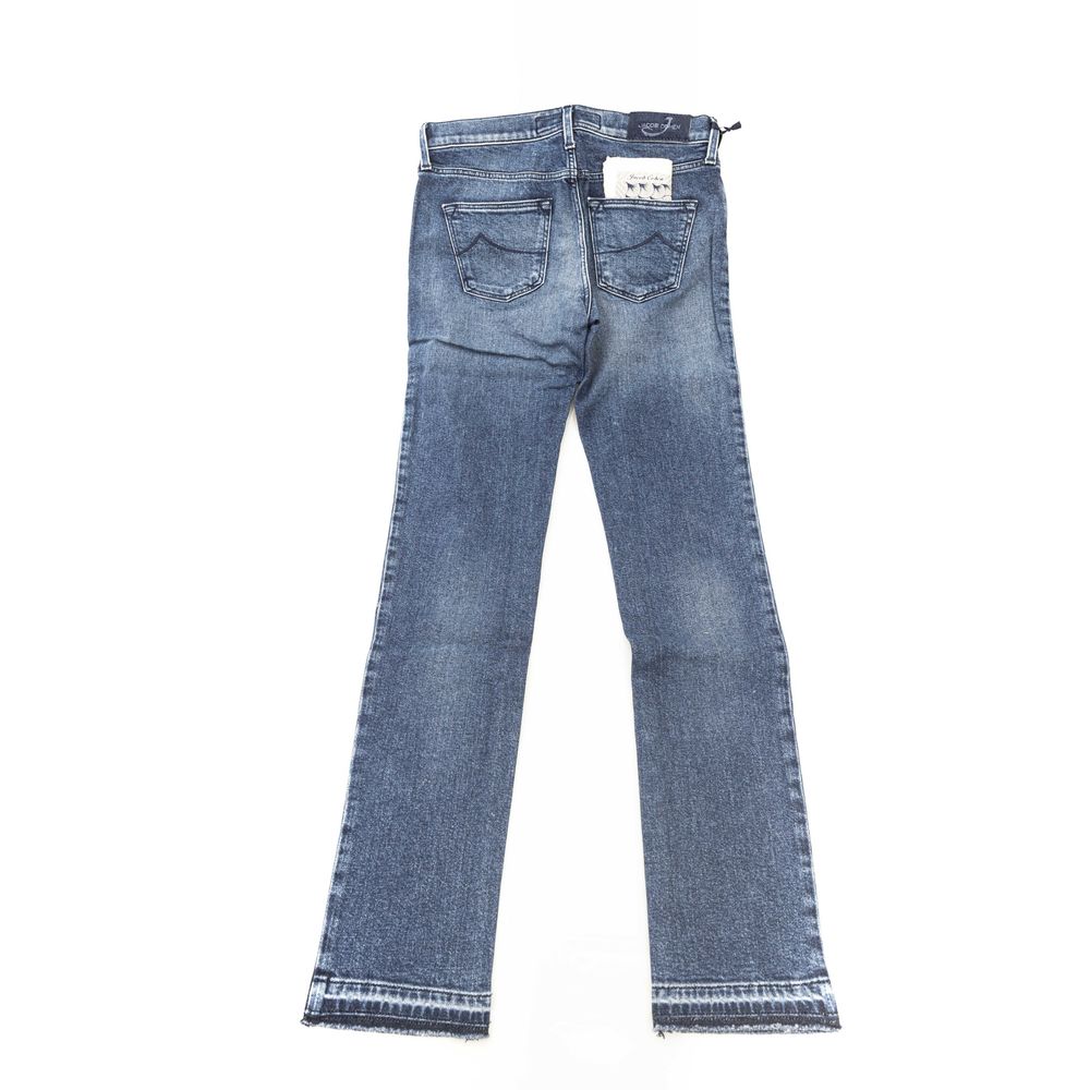 Jacob Cohen Blaue Baumwoll-Jeans für Damen