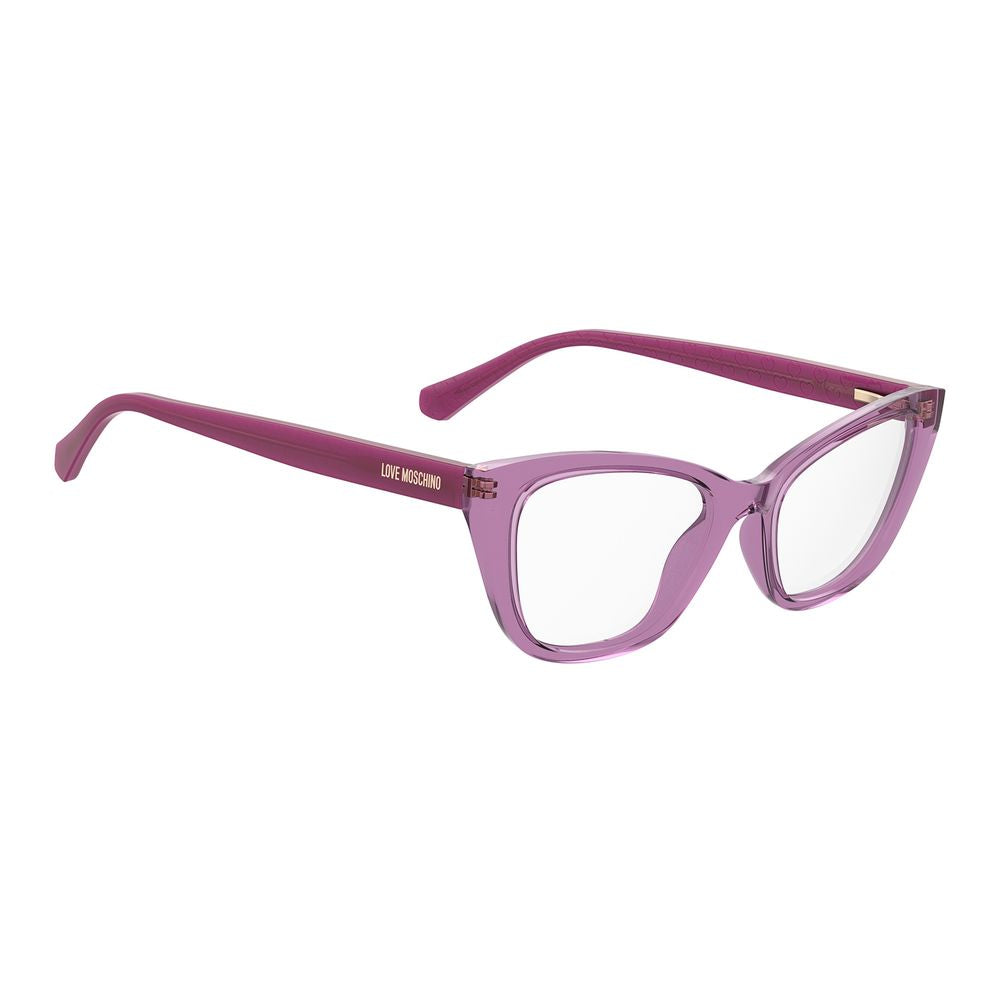 Love Moschino Mehrfarbige Brille aus Cellulosepropionat