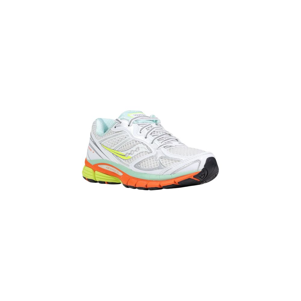 Saucony Weiße Textil-Sneaker für sportliche Looks
