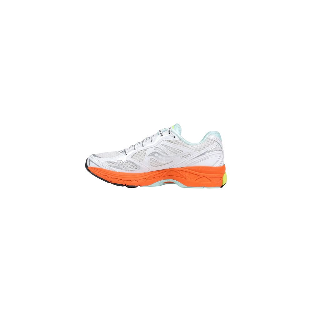 Saucony Weiße Textil-Sneaker für sportliche Looks