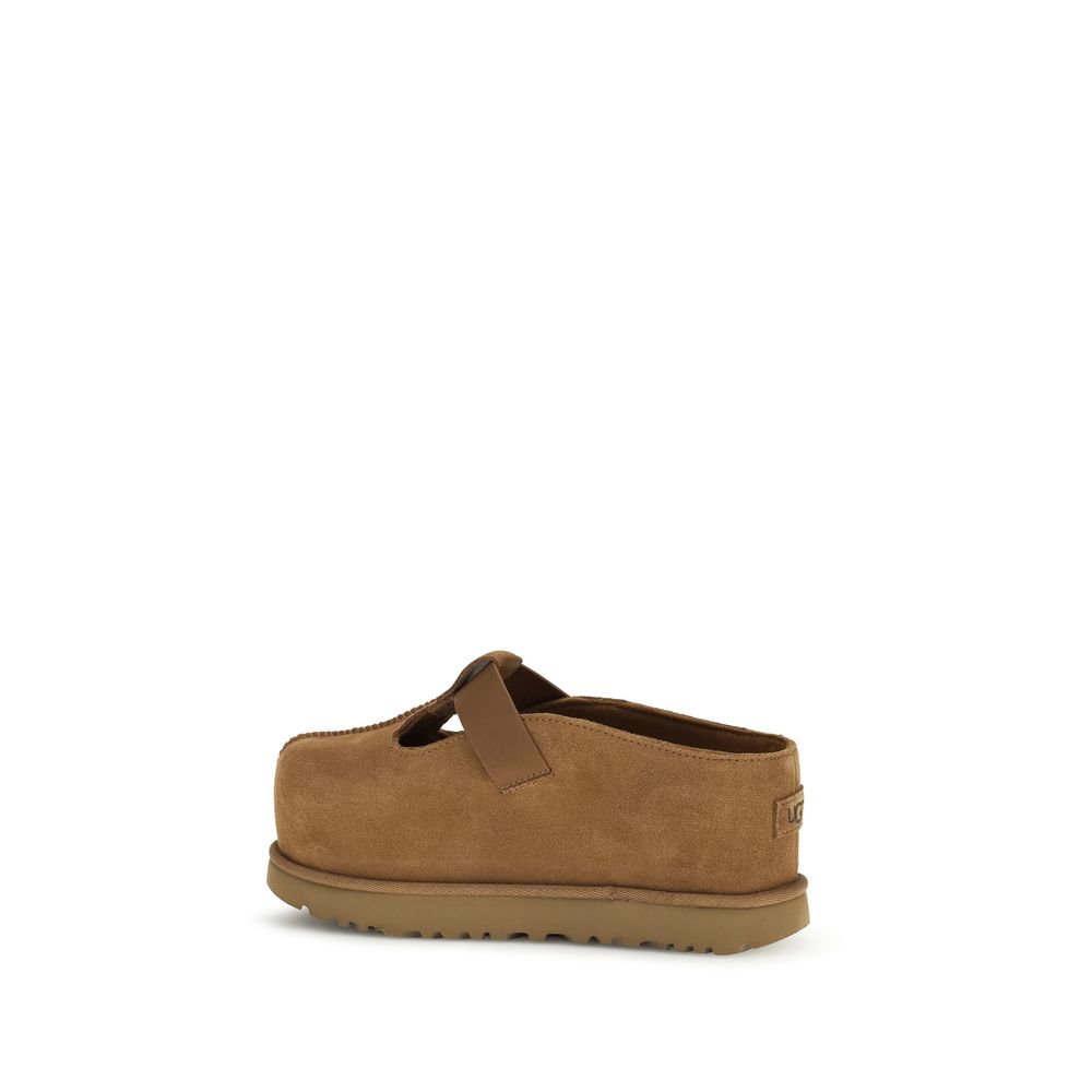 UGG Braune Kalbsleder Bos Taurus Mules