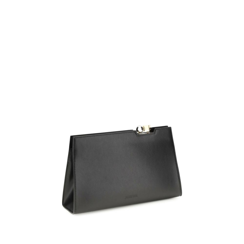 Jacquemus Black Bos Taurus Calfskin Shoulder Bag