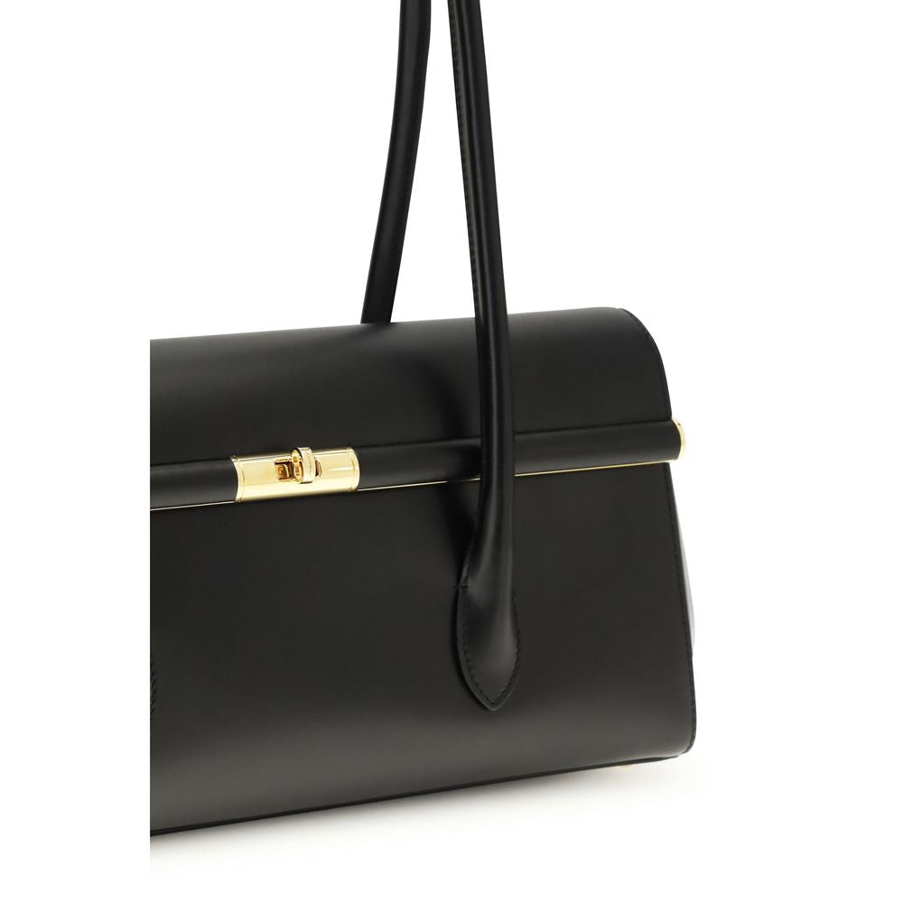 Dolce & Gabbana Black Calfskin Bos Taurus Shoulder Bag