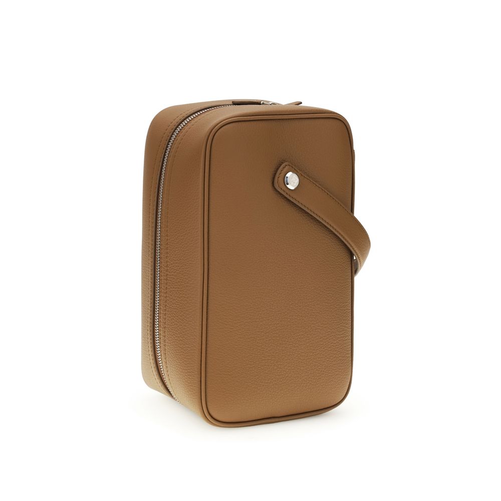 Dolce & Gabbana Brown Calfskin Bos Taurus Handbag