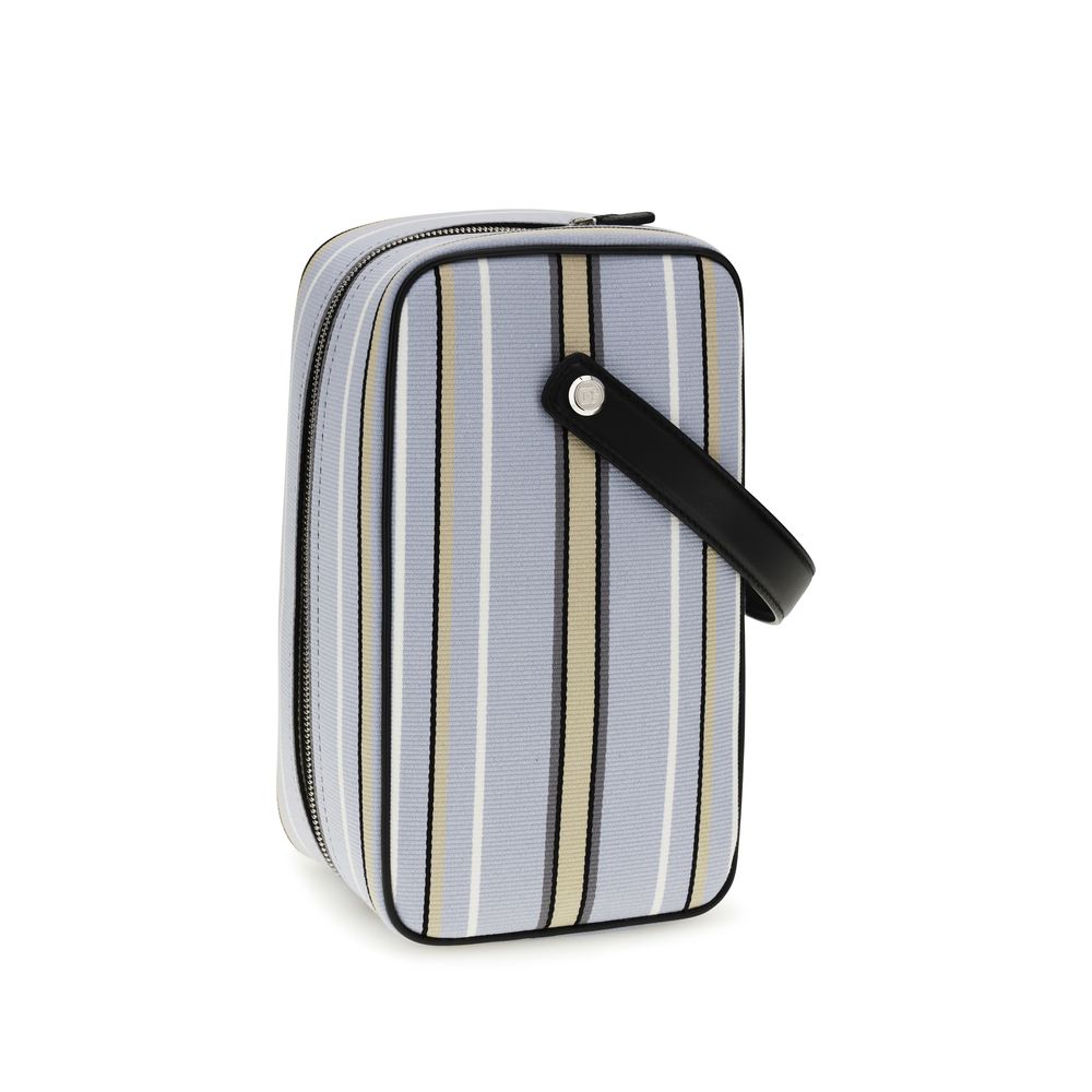 Dolce & Gabbana Blaue Baumwoll-Handtasche