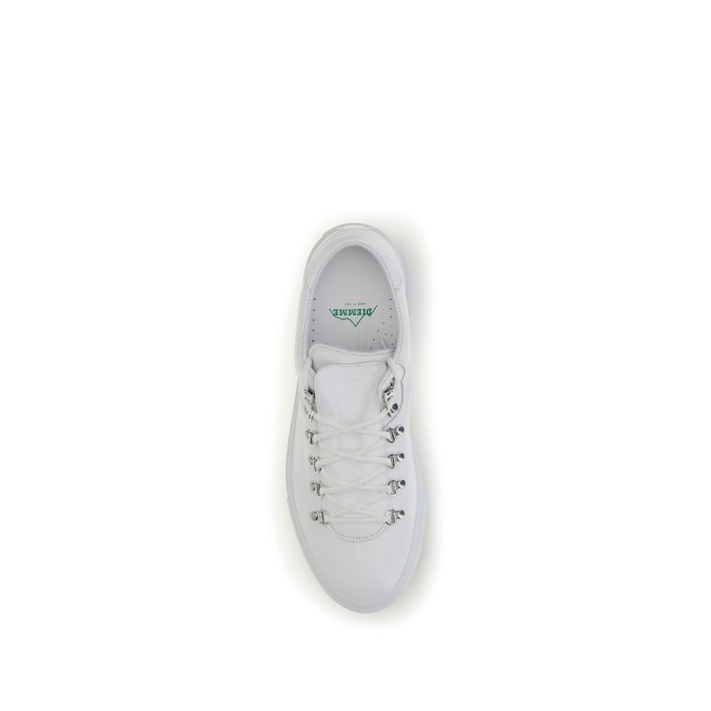 Diemme White Calfskin Bos Taurus Athletic Sneakers