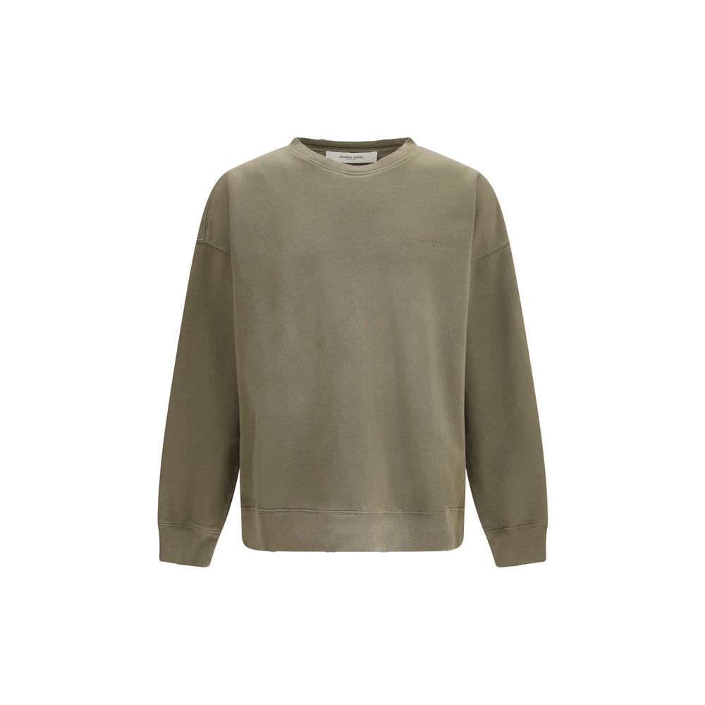 Golden Goose Zweifarbiger Baumwoll-Sweatshirt