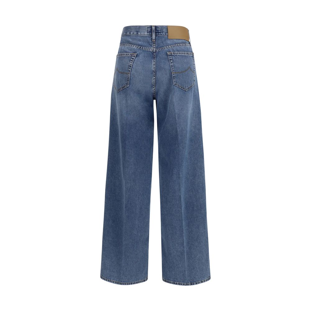 Jacob Cohen Blaue Jeans aus Baumwolle im Relaxed Fit
