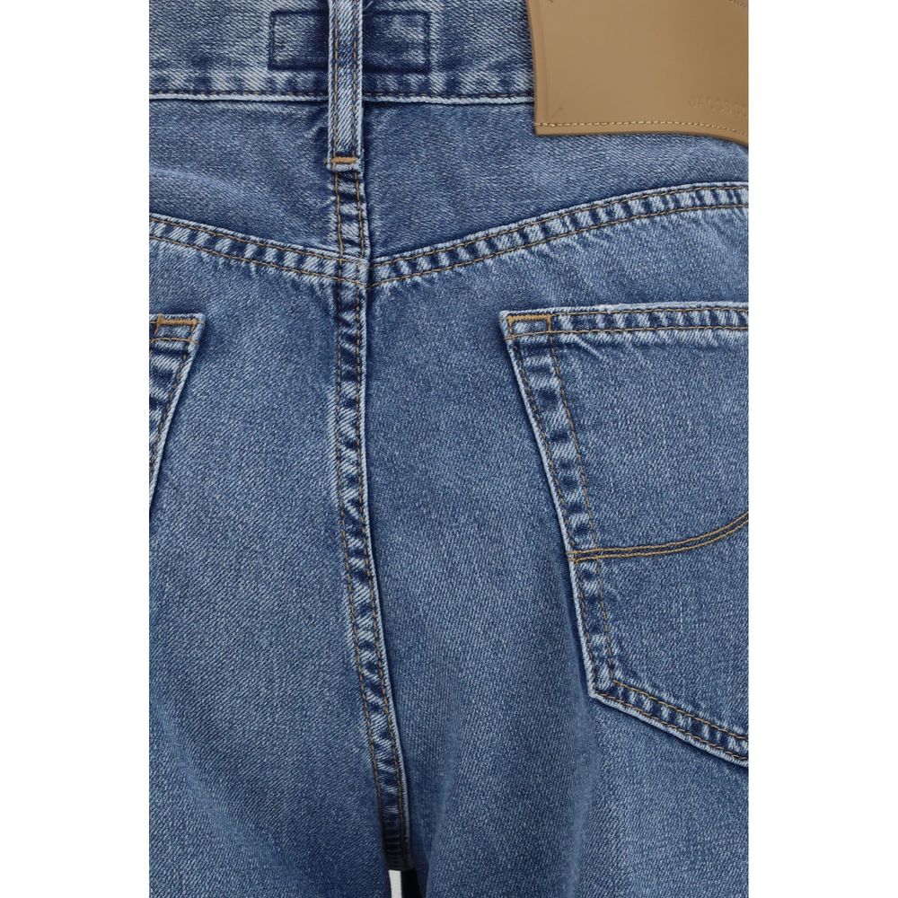 Jacob Cohen Blaue Jeans aus Baumwolle im Relaxed Fit