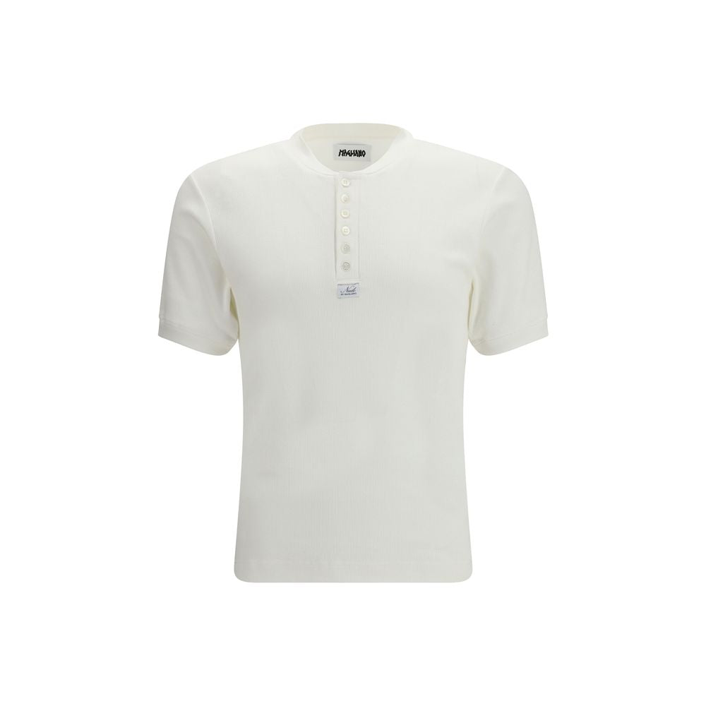 Magliano Weißes Baumwoll-T-Shirt
