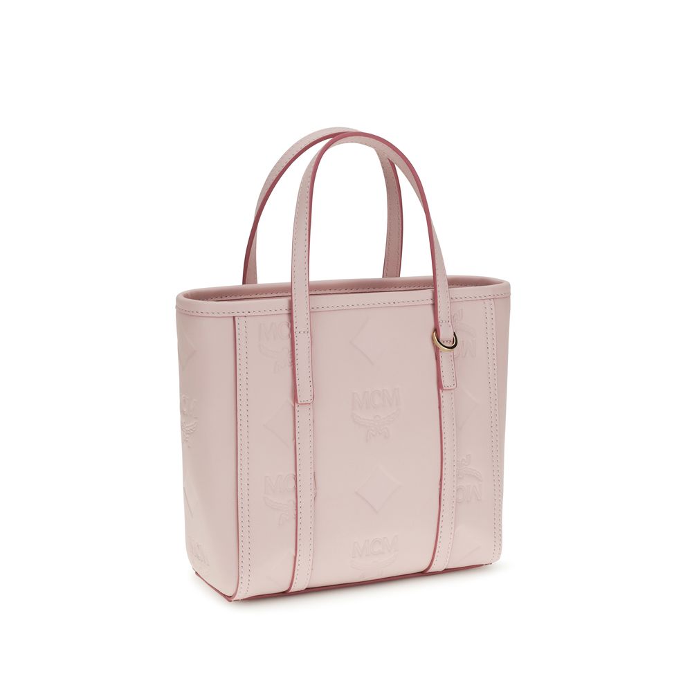 MCM Multicolor Calf Leather Bos Taurus Schultertasche