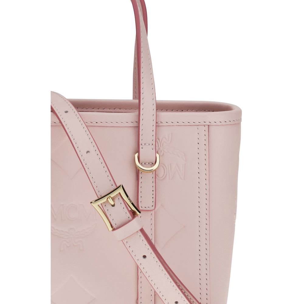 MCM Multicolor Calf Leather Bos Taurus Schultertasche