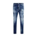Dsquared² Blaue Baumwoll-Jeans im Slim Fit