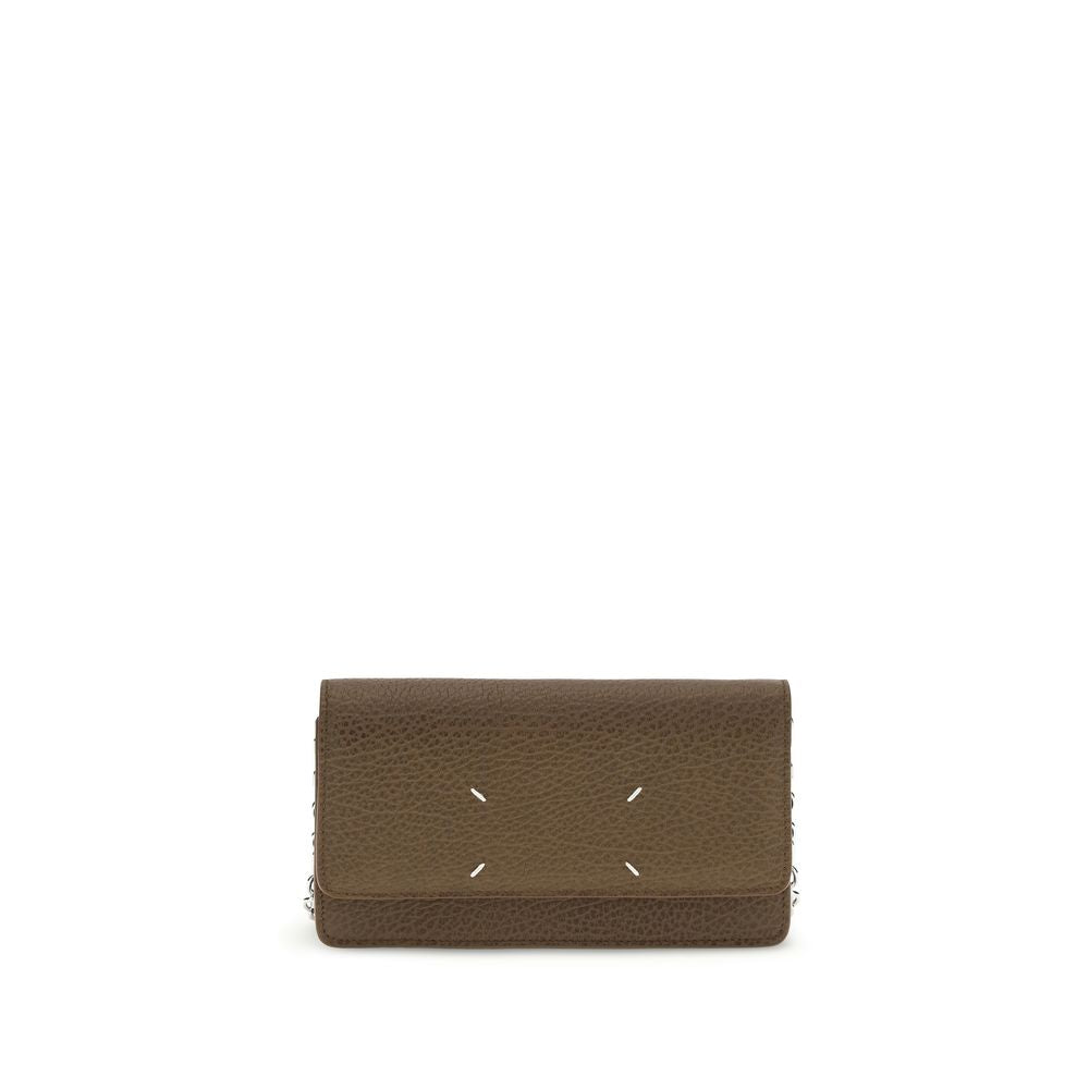 Maison Margiela Brown Calfskin Bos Taurus Wallet