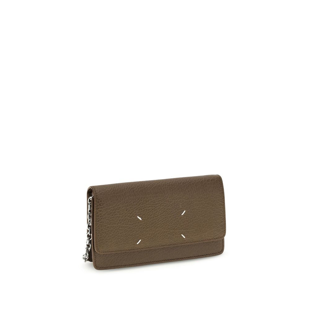 Maison Margiela Brown Calfskin Bos Taurus Wallet