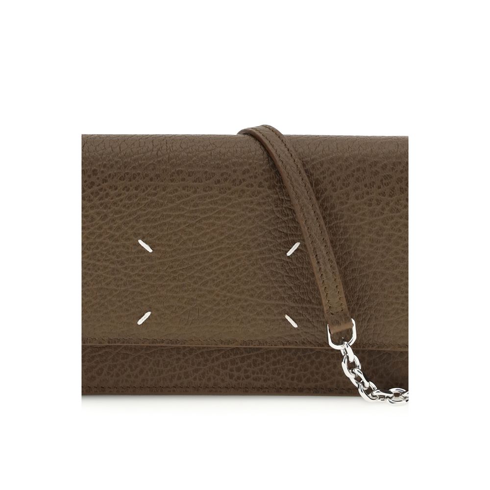 Maison Margiela Brown Calfskin Bos Taurus Wallet