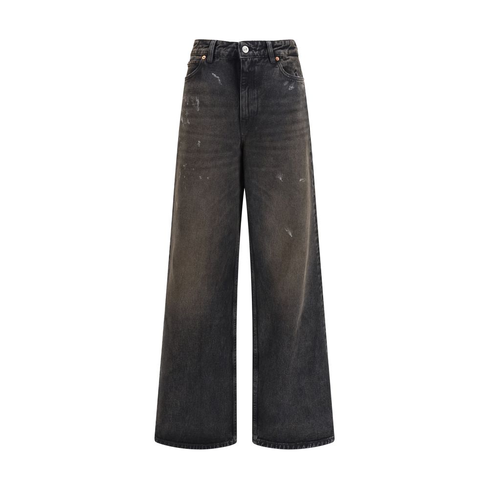 Our Legacy Black Relaxed Fit Cotton Jeans