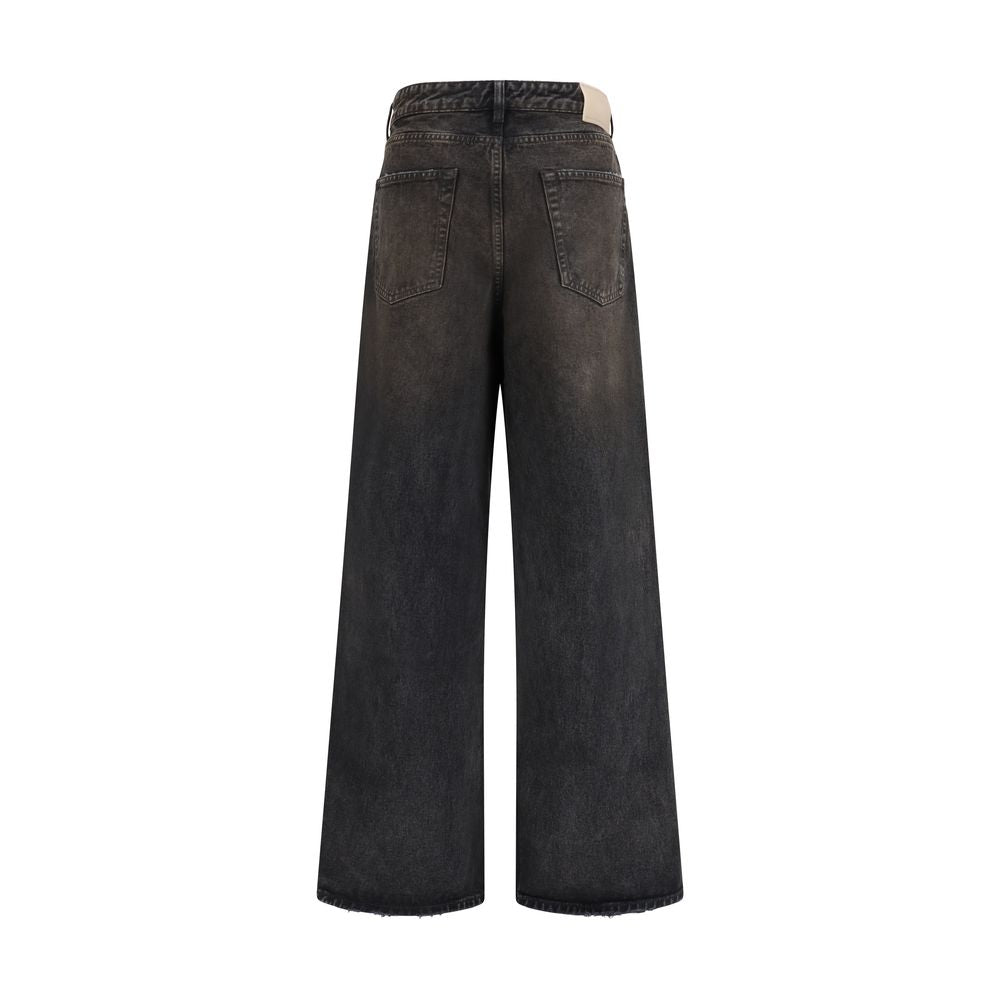 Our Legacy Black Relaxed Fit Cotton Jeans