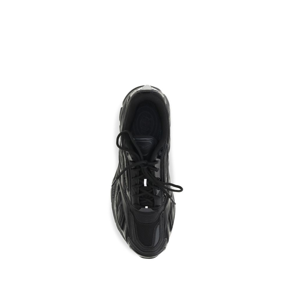 Reebok Schwarze Sneaker aus Polyethylen