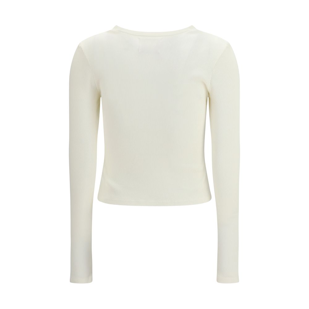 Citizens of Humanity White Cotton Knit Cardigan