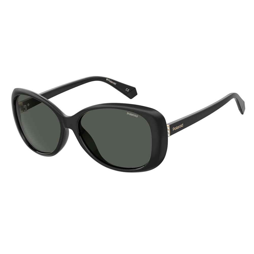 Polaroid Schwarze Sonnenbrille aus Kunststoff