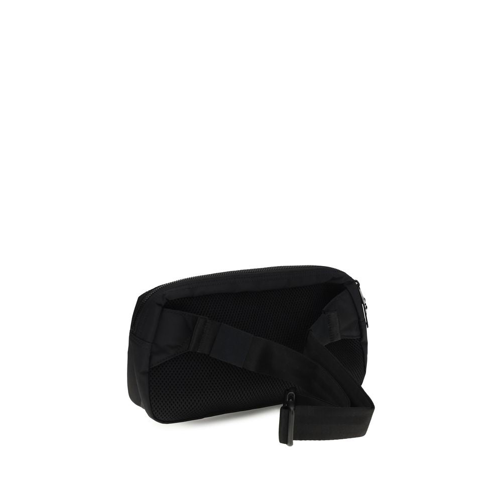 Fred Perry Schwarze Schultertasche aus recyceltem Polyamid