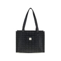 MCM Schwarze Stoffhandtasche