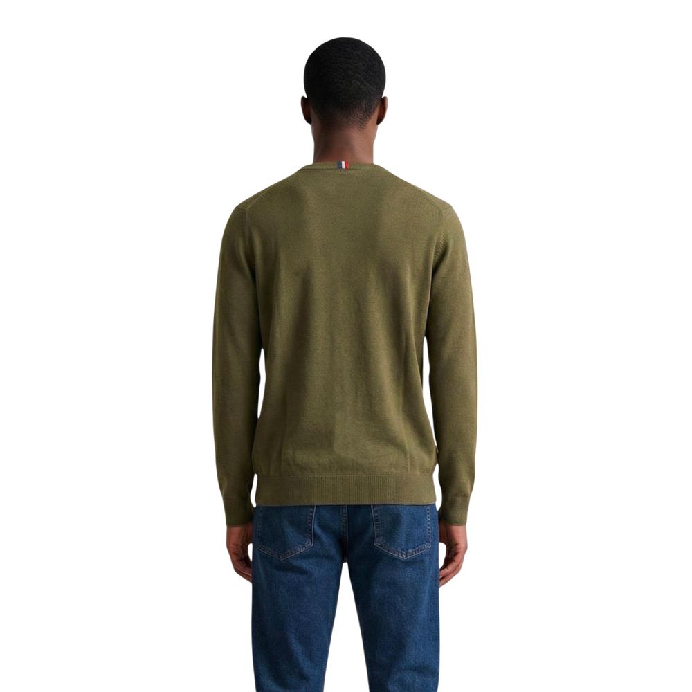 U.S. POLO ASSN. Green Cotton Sweater