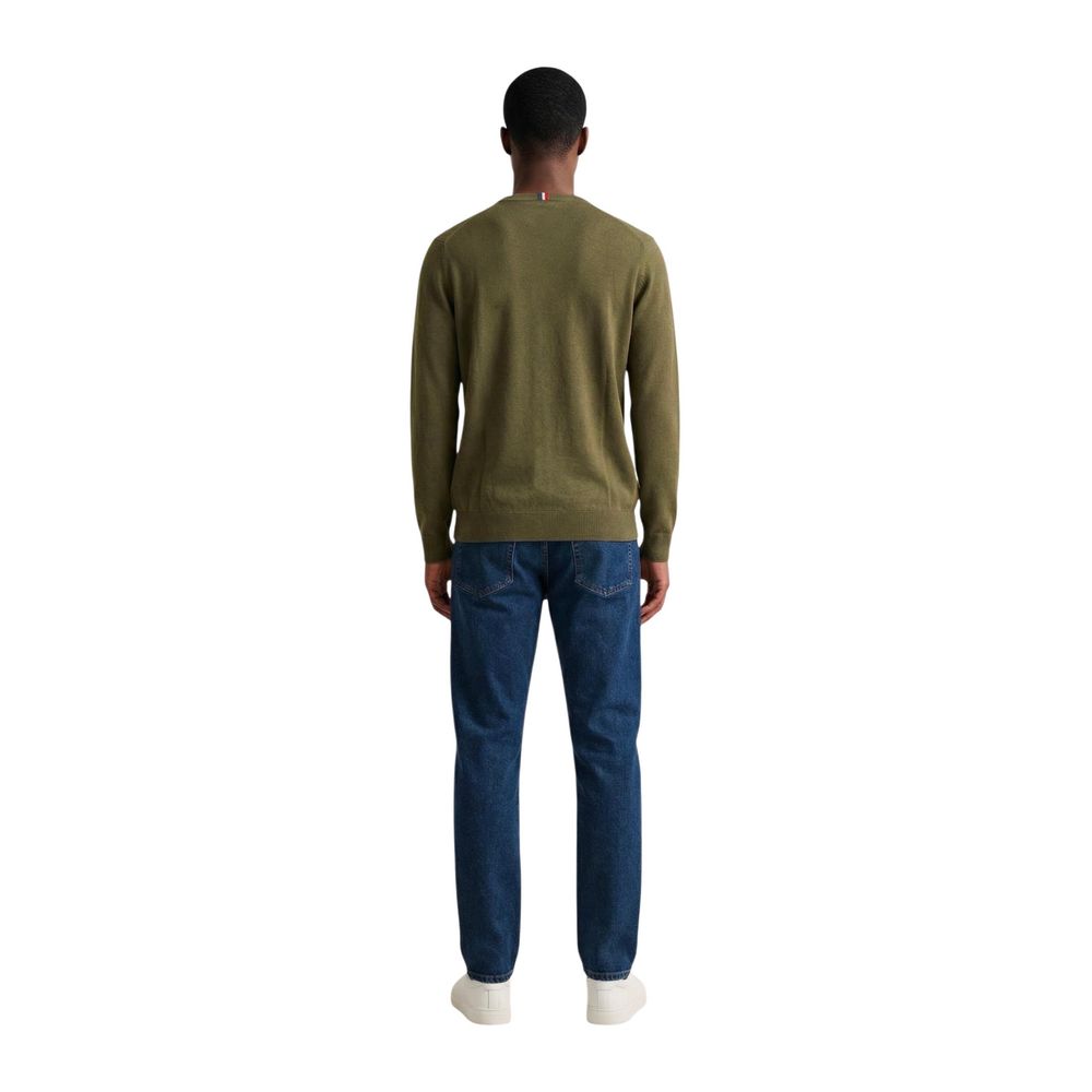 U.S. POLO ASSN. Green Cotton Sweater