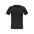 Hugo Boss Schwarzes Baumwoll-T-Shirt für Herren