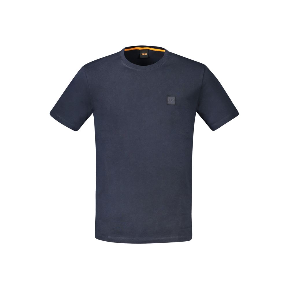 Hugo Boss Blu Baumwoll-T-Shirt für Herren