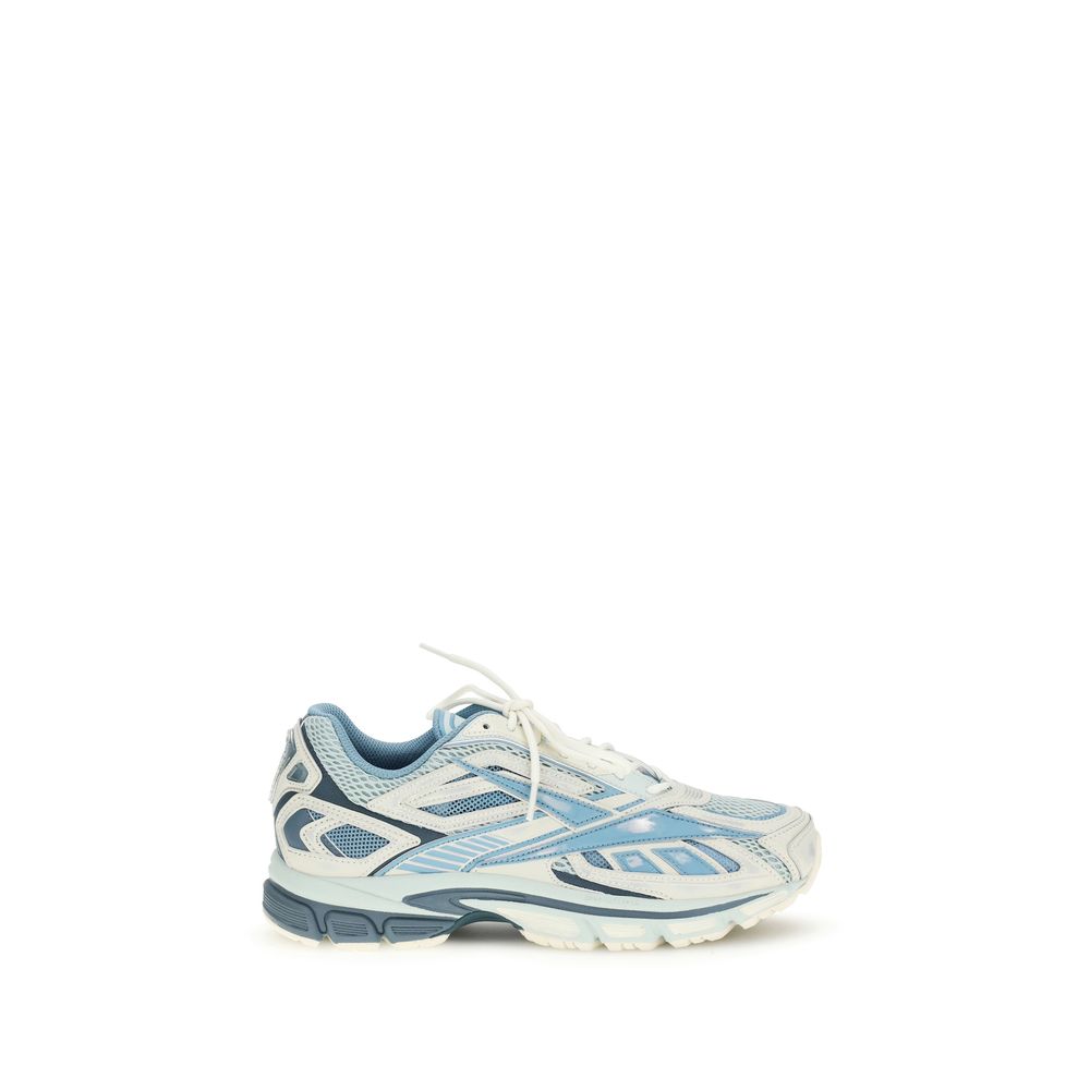 Reebok blue polyethylene sneakers for athletic activities