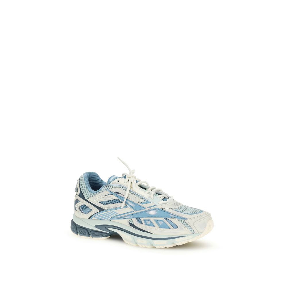 Reebok blue polyethylene sneakers for athletic activities