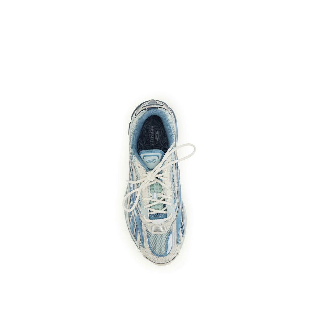 Reebok blue polyethylene sneakers for athletic activities