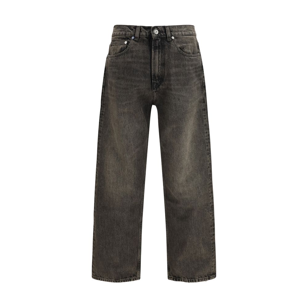 Our Legacy Black Relaxed Fit Cotton Jeans