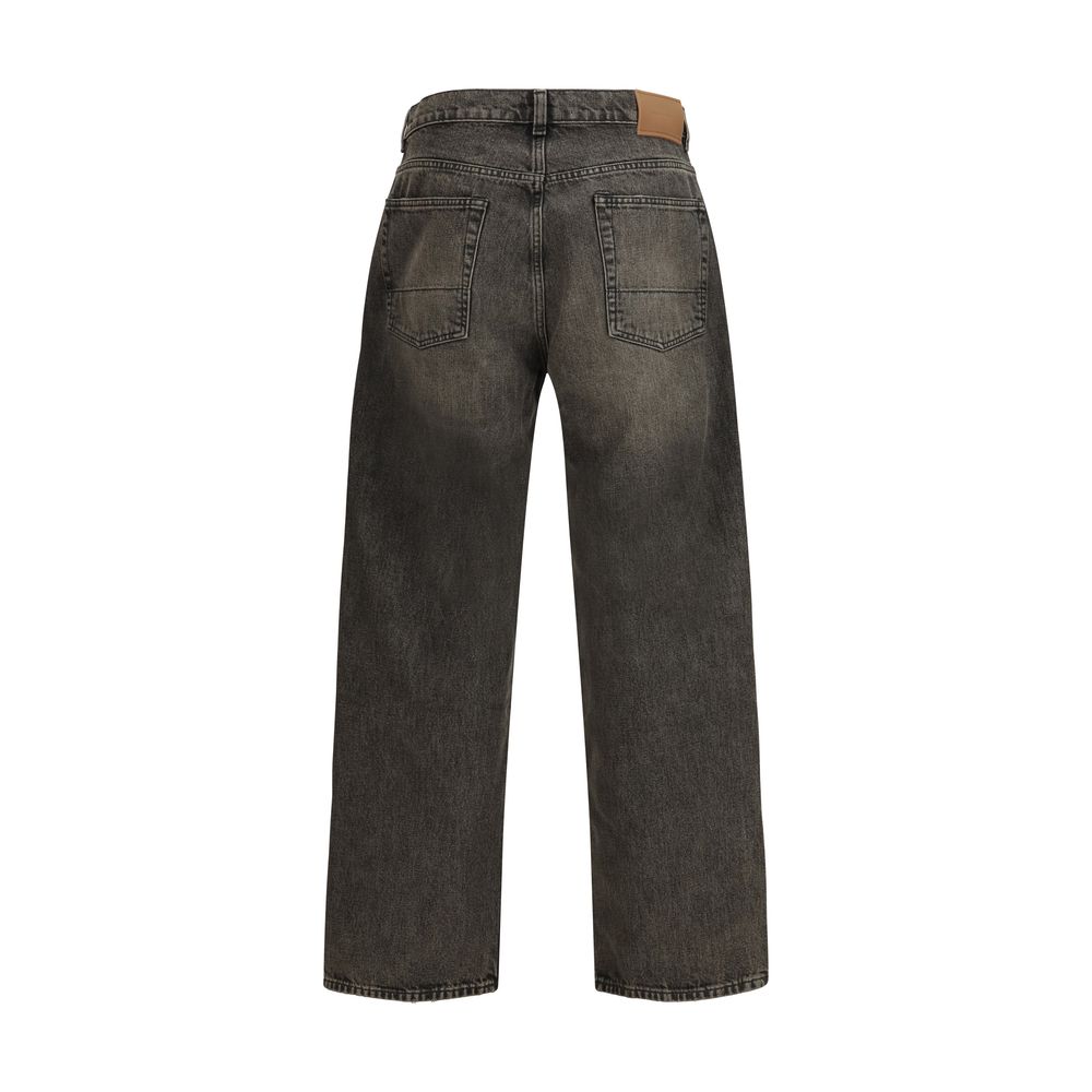 Our Legacy Black Relaxed Fit Cotton Jeans