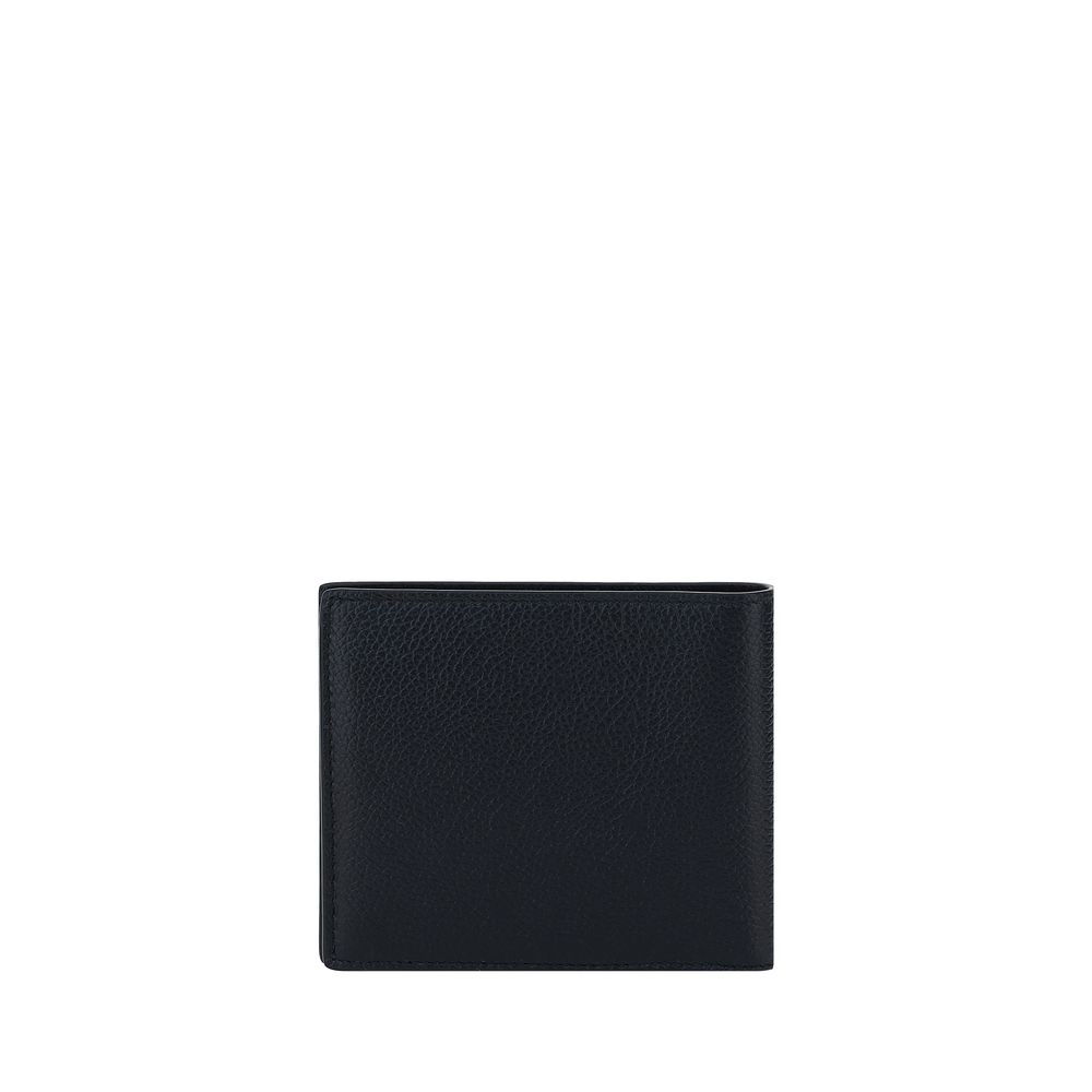 Balenciaga Schwarzes Kalbsleder Bos Taurus Portemonnaie