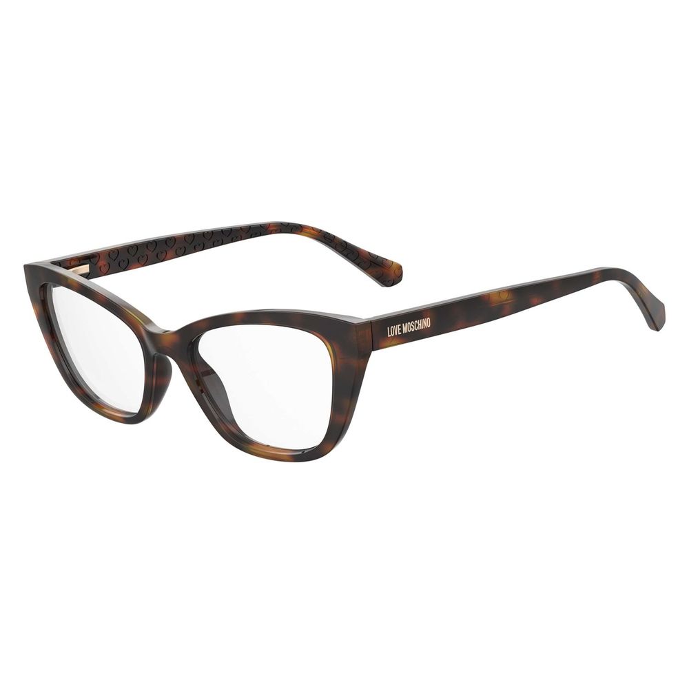 Love Moschino Brown Cellulose Propionate Glasses